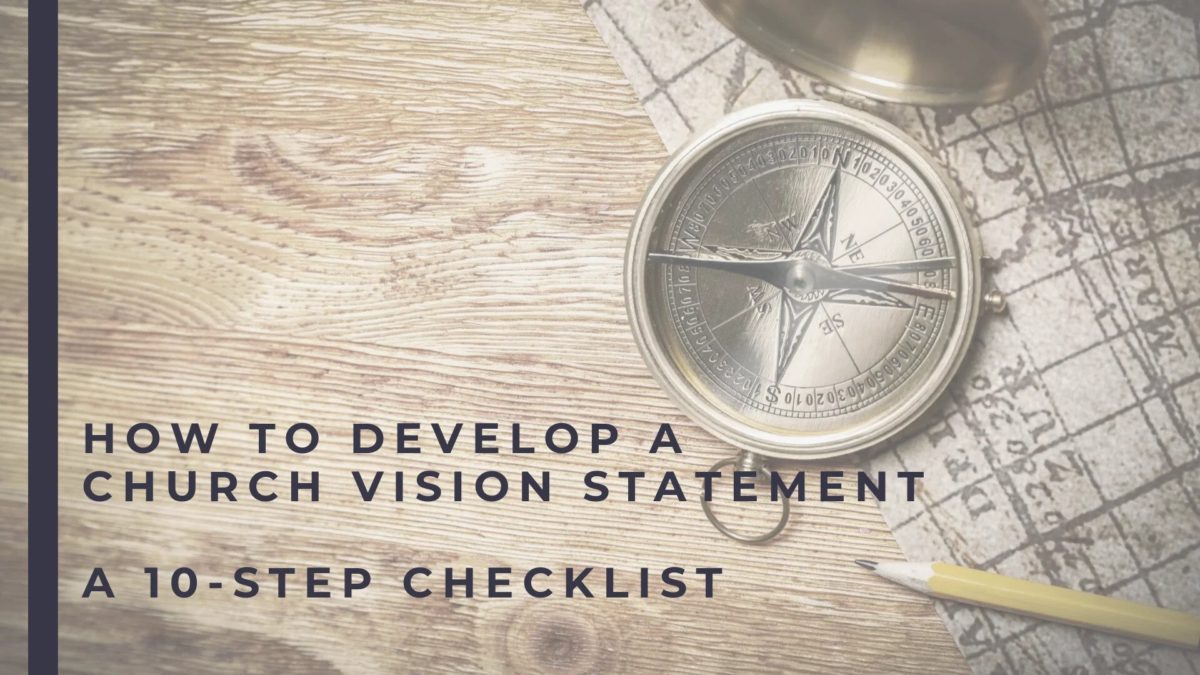 Church Vision Checklist Church Answers