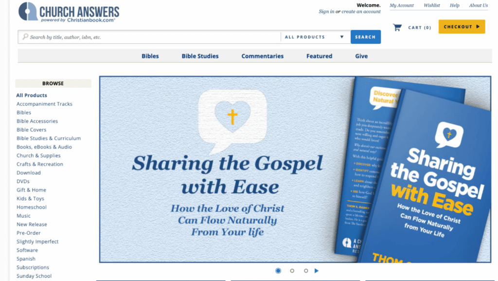 Church Answers Announces New Christian Bookstore Church Answers